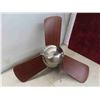 Image 3 : Ceiling Fan with 3 Blades 9'' , Ceiling Fixture 