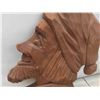 Image 8 : 2 Wood Carved Faces. Approx. 11'' x 14'' , Chuck 