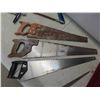 Image 2 : Saws: Hand, Hack, Buck & Extra Hacksaw Blades 