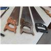 Image 3 : Saws: Hand, Hack, Buck & Extra Hacksaw Blades 