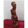Image 3 : 3 Hand Carved Wood Sculptures (1) from Kykwit 