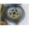 Image 9 : 2 Carlisle Tires & Rims ST 215/75R14 