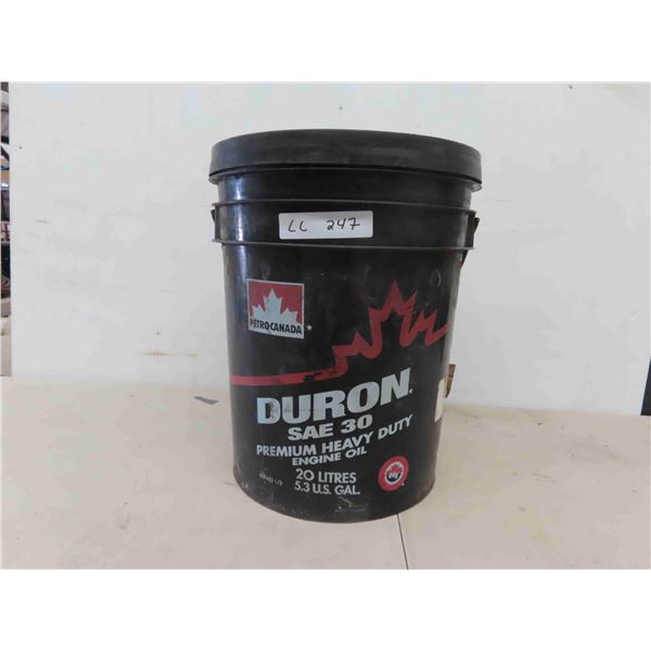 Duron SAE 30 Engine Oil , Approx. 10+ Liters 