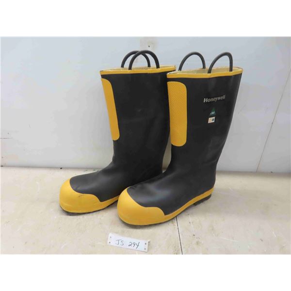 Honeywell Steel Toe Rubber Work Boots Size 14