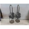 Image 3 : 2 Metal Plant Stands, Garden Décor