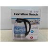 Image 1 : New Hamilton Beach Compact Glass Kettle 1L 
