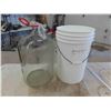 Image 2 : Wine Making Supplies : Pails, Glass Carboy, Corker,