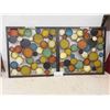 Image 1 : 2 Metal Art Displays 22'' x 22'' 