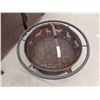 Image 2 : Outdoor Fire Pit with Screen Cover & BBQ Grate