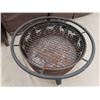 Image 3 : Outdoor Fire Pit with Screen Cover & BBQ Grate