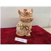Image 1 : Beautiful Vintage Puss in Boots Cookie Jar 1940s with