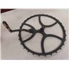 Image 2 : Cast Iron Crank , Vintage Metal Gas Container 