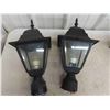Image 3 : 4 Exterior Lamp Heads 