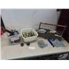 Image 1 : Hardware & Fasteners: Door Knobs, Hinges, Chain, 