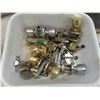 Image 2 : Hardware & Fasteners: Door Knobs, Hinges, Chain, 