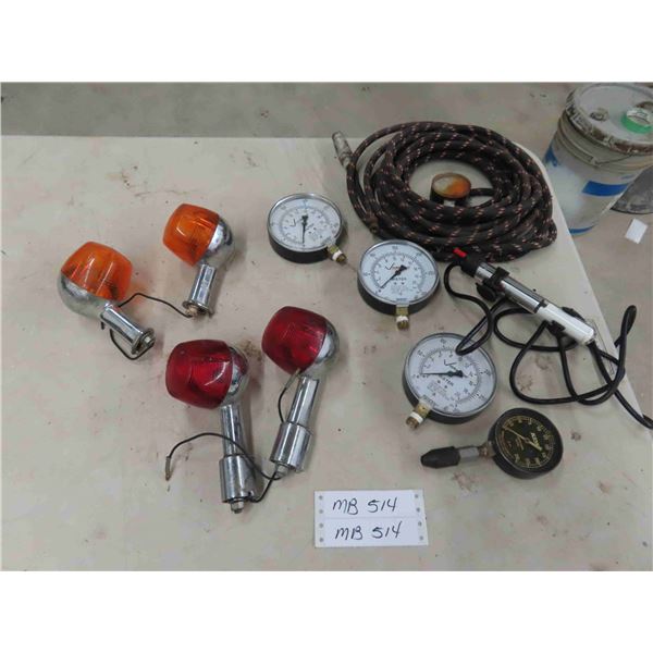 Gauges , Motorcycle Turn Signals 1970s & More 