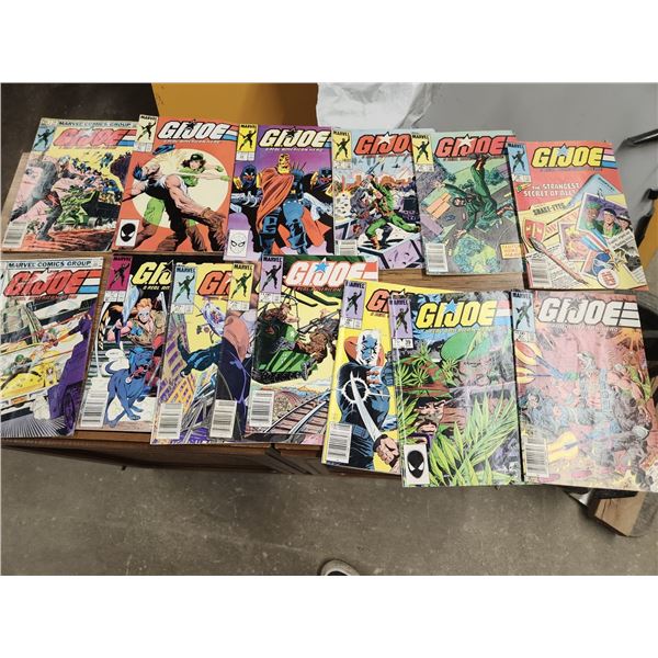 20+ Vintage GI Joe Comics 