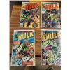 Image 1 : 6 Vintage Hulk Comics 213, 253, 225, 216, 228, 184 