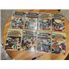 Image 1 : 8 Vintage Captain America Comics (All in High Grade Cond