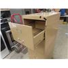 Image 3 : Metal 4 Drawer Filing Cabinet with Key 