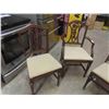 Image 2 : 5 Antique Dining Room Chairs (4) Matching 