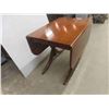 Image 4 : Antique Walnut Drop Leaf Table 56'' x 29'' x 35'' 