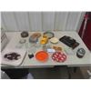 Image 1 : Ashtrays, Serving Trays, Tins, Brass Covered