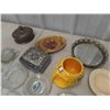 Image 4 : Ashtrays, Serving Trays, Tins, Brass Covered