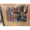 Image 2 : 2 Framed Prints 'Marathon' with Hand Signatues 
