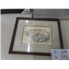 Image 3 : 3 Framed Photos/Sketches 