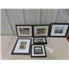 Image 1 : 6 Framed Baseball Player / Stadium Photos ,