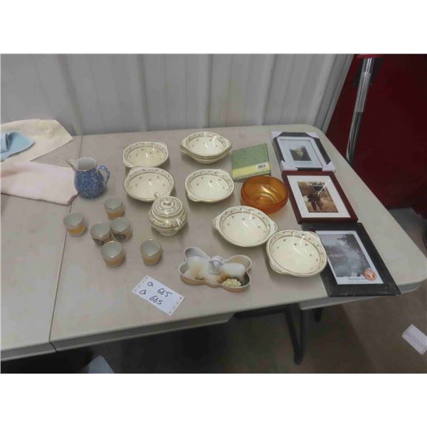 China Dishes : Noritake, Steubeville & Others 