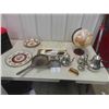 Image 1 : Globe , Tea Set , Carving Set , Tray , Frying 