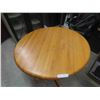 Image 2 : Pedestal Table 30" H x 36" Diam.