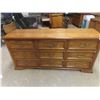 Image 1 : Dresser 9 Drawer 69" x 20" x 32" 