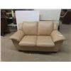 Image 1 : Leather/Leather Style Love Seat 64" Wide