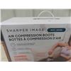 Image 2 : Sharper Image Air Compression Boots-  New or