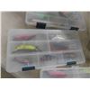 Image 4 : 2 Fishing Tackle Boxes with Some Tackles 