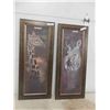 Image 1 : 2 Framed Prints (Name in Pictures) Zebra, 