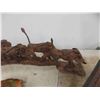 Image 3 : Warthog Display 32'' Long , Copper Safari Clock,