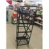 Image 1 : Rolling 5 Tier Metal Store Rack 62" x 20" x 18" 