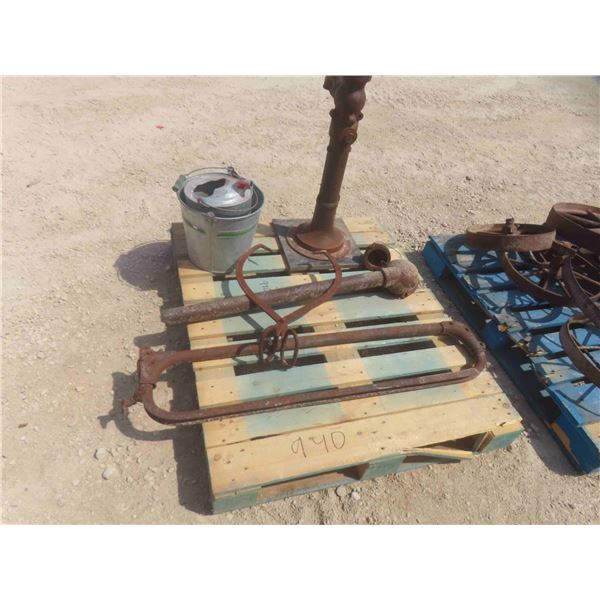Cow Bell, Stanzil Water Pump, Galvanized Pails, 