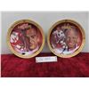 Image 1 : Bobby Hull + Gordie Howe Collector Plates 