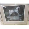 Image 3 : Metal Décor 20'' x 40'' , Framed Print Hand 