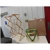 Image 1 : Card Table with Folding Legs, Folding Clothes 