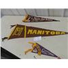 Image 1 : Old Cloth Pennants, U of Manitoba, NY Empire 