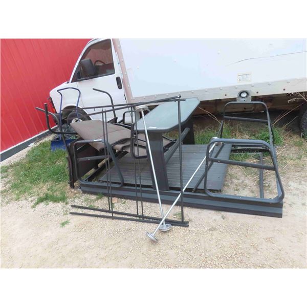 Sojag Gliding Yard Table & Chair & Canopy