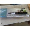 Image 1 : Vertigo Black Finish Shelf 36'' x 8.5'' x 3'' Ledge 