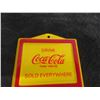 Image 3 : Metal Coca Cola Thermometer 2 1/2'' x 6 1/2'' 