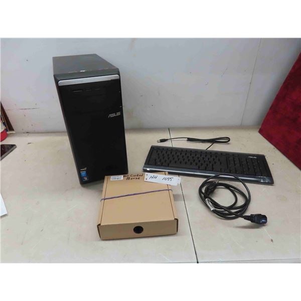 Asus Computer with Keyboard & New Mouse 
